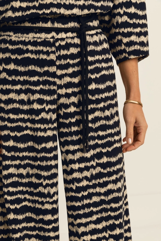 Travelbroek met ceintuur