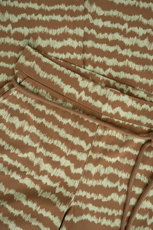 Travelbroek met ceintuur