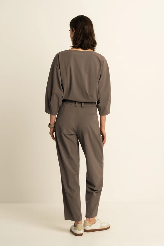 Travelbroek met ceintuur