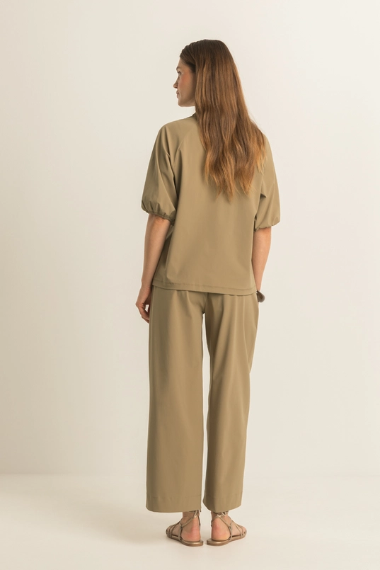 Travelbroek met ceintuur