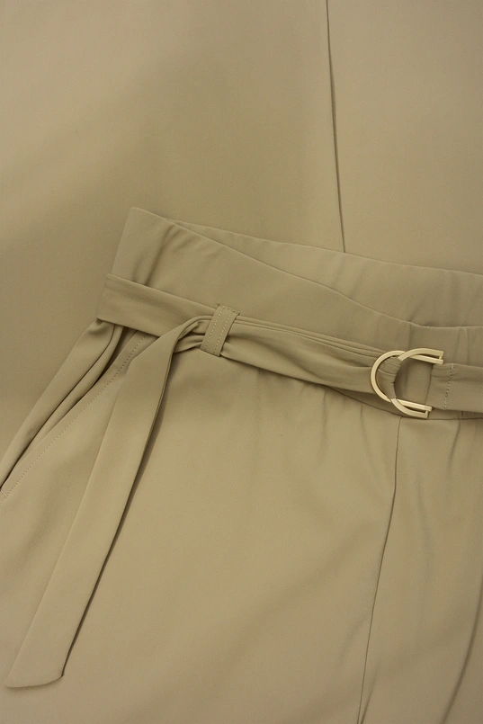 Travelbroek met ceintuur