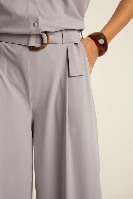 Travelbroek met ceintuur