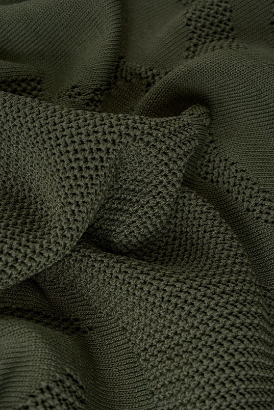 Trui met ingeweven dessin