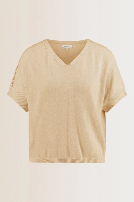 Trui met subtiele V-hals