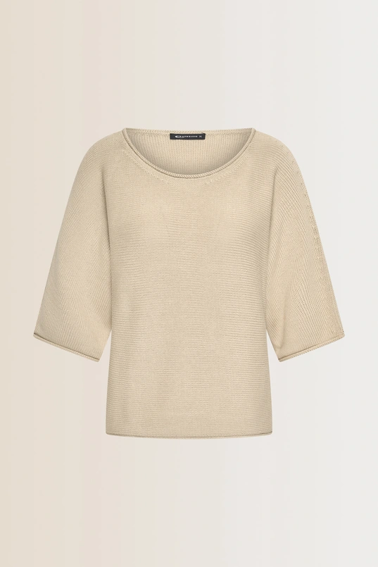 Trui met vleermuismouwen