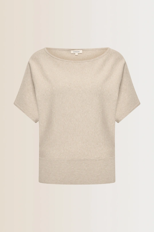 Trui met vleermuismouwen