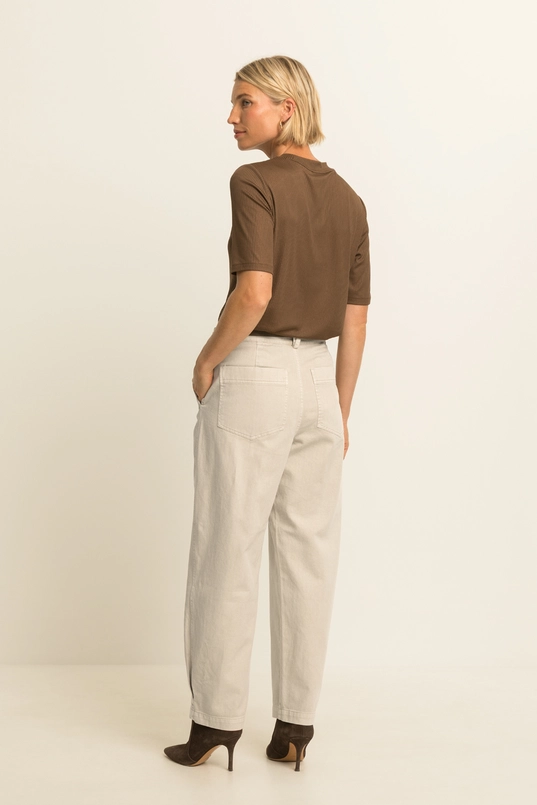 Utility jeans met opgestikte zakken