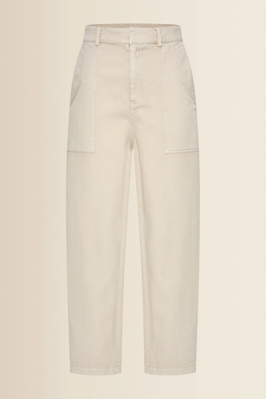 Utility jeans met opgestikte zakken