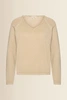 V-hals trui met lurex
