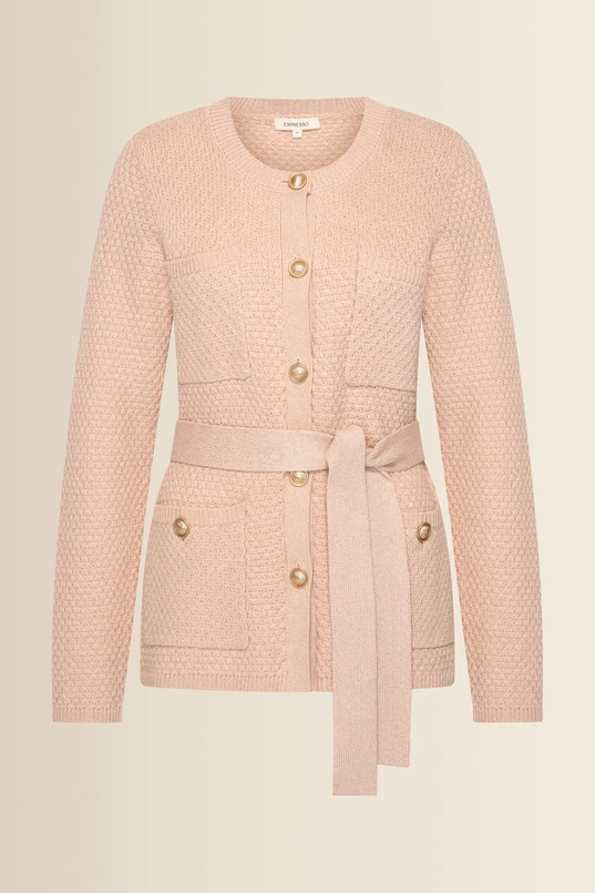 Vest met opgestikte zakken