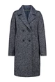 Visgraat tweed mantel