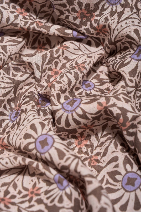 Volumineuze blouse met print