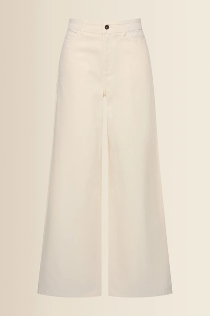 Wide leg broek