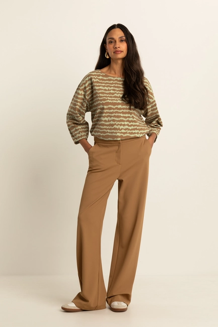 Wide leg pantalon