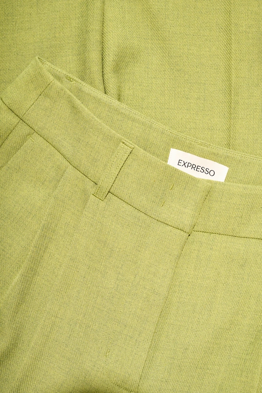 Wijde broek met plooien