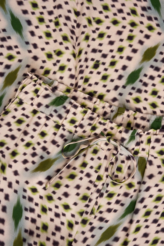 Wijde broek met print