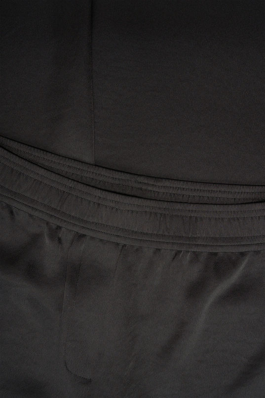 Wijde satijnen broek