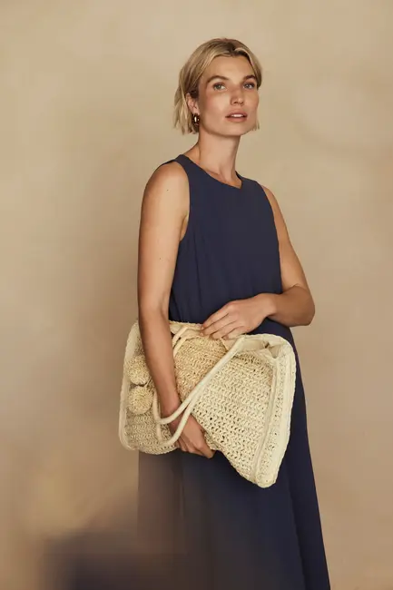 Wijde travel jurk