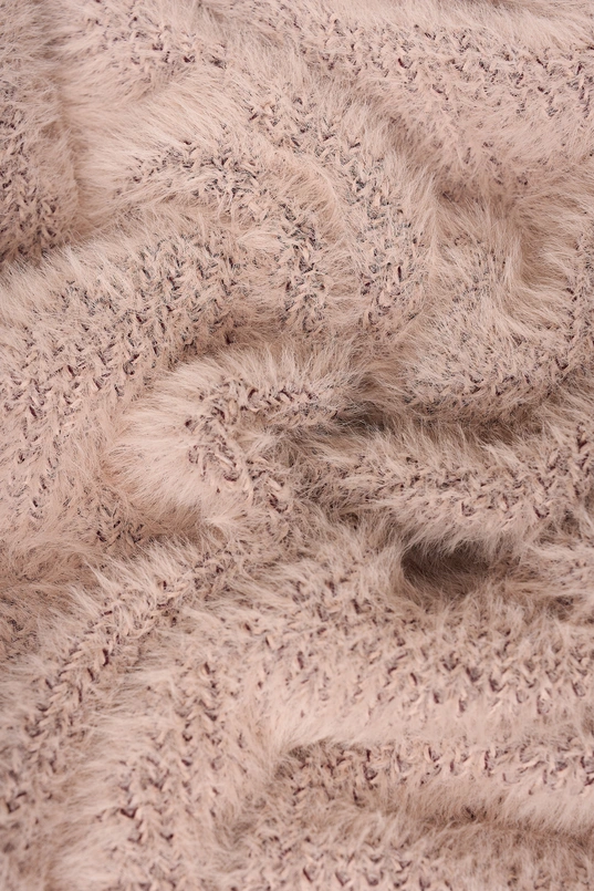 Zacht vest met knoopsluiting